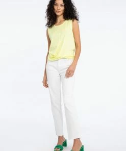 Sanctuary Clothing Twisted Tank Lemon Lime