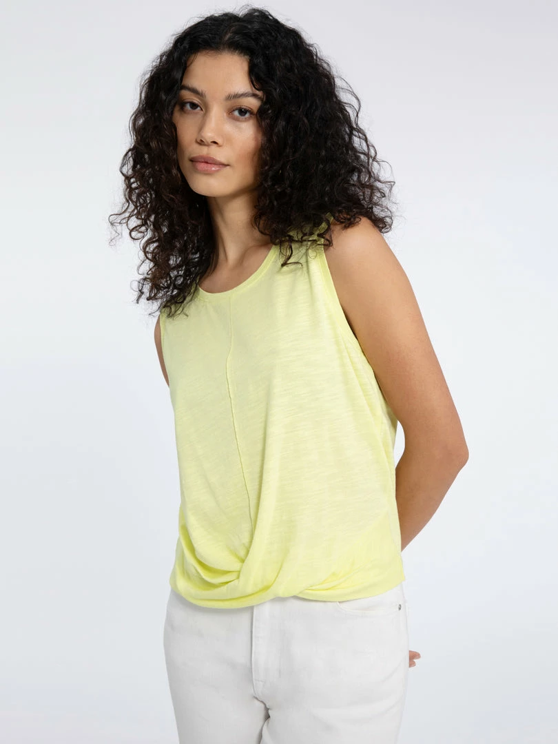 Sanctuary Clothing Twisted Tank Lemon Lime 3 Sanctuary Clothing Twisted Tank Lemon Lime