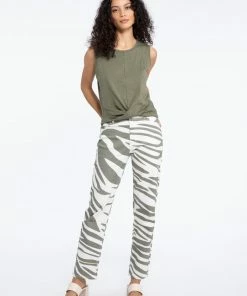 Sanctuary Clothing Twisted Tank Trail Green