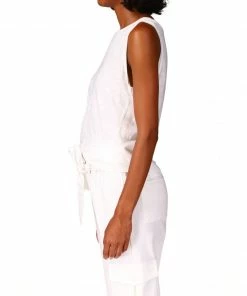 Sanctuary Clothing Twisted Tank White