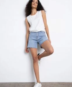 Sanctuary Clothing Twisted Tank White