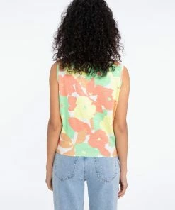Sanctuary Clothing Twisted Tank Flower Burst 5 Sanctuary Clothing Twisted Tank Flower Burst