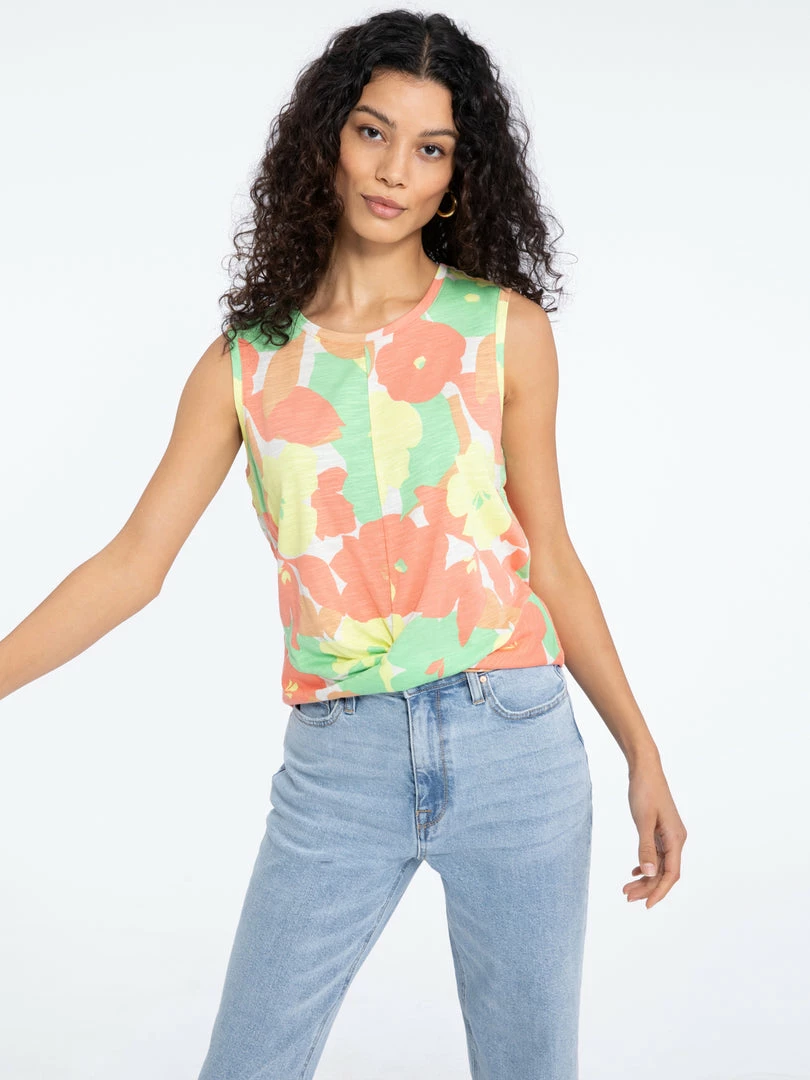 Sanctuary Clothing Twisted Tank Flower Burst 1 Sanctuary Clothing Twisted Tank Flower Burst