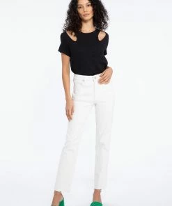 Sanctuary Clothing Peak A Boo Tee Black