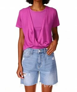 Sanctuary Clothing On My Mind Twist Top Horizon 7 Sanctuary Clothing On My Mind Twist Top Horizon