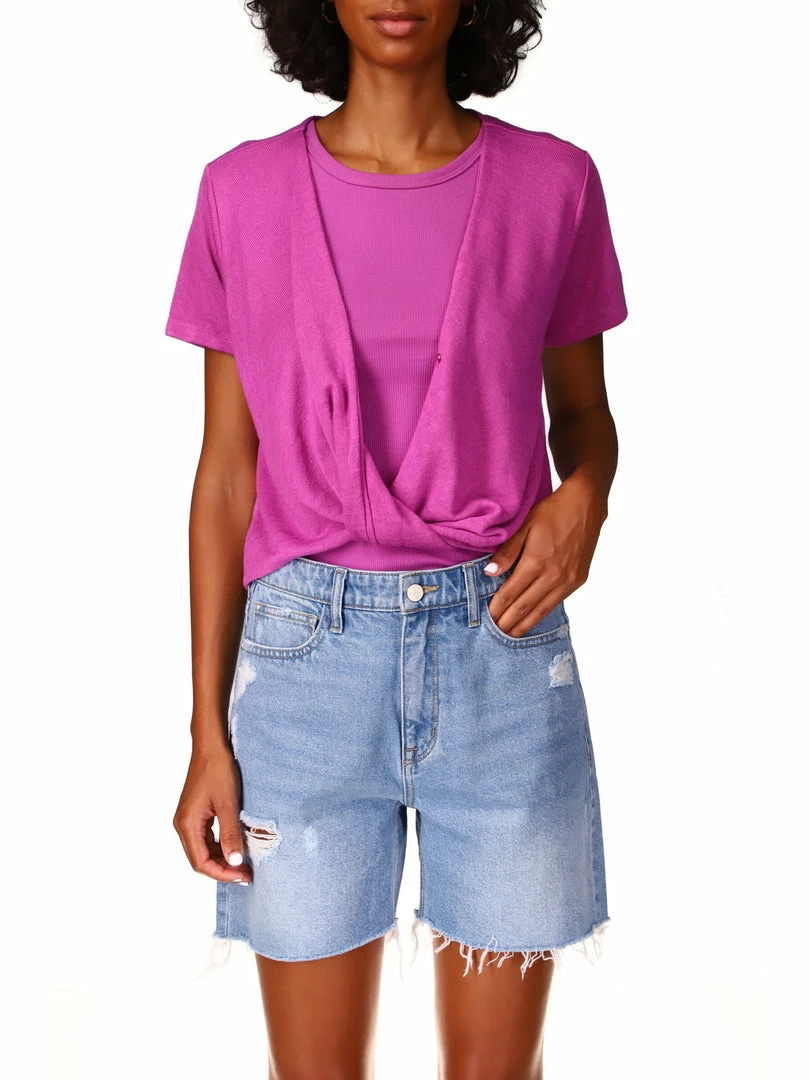 Sanctuary Clothing On My Mind Twist Top Horizon 3 Sanctuary Clothing On My Mind Twist Top Horizon