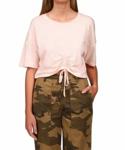 Sanctuary Clothing Sustainable Drawstring Ready Tee Peachy Keen 11 Sanctuary Clothing Sustainable Drawstring Ready Tee Peachy Keen