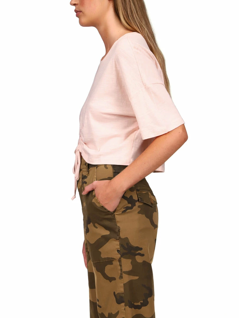 Sanctuary Clothing Sustainable Drawstring Ready Tee Peachy Keen 6 Sanctuary Clothing Sustainable Drawstring Ready Tee Peachy Keen