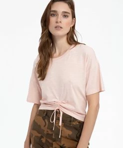 Sanctuary Clothing Sustainable Drawstring Ready Tee Peachy Keen 9 Sanctuary Clothing Sustainable Drawstring Ready Tee Peachy Keen