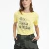 Sanctuary Clothing Go Take A Hike Tee Washed Sunny