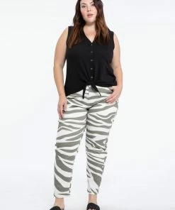 Sanctuary Clothing The Curve Shop Amuse Tie Front Tee Black Inclusive Collection