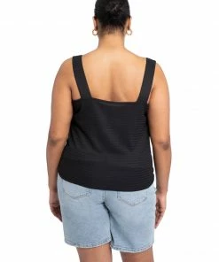 Sanctuary Clothing Summer Golden Hour Top Black Inclusive Collection