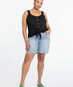 Sanctuary Clothing Summer Golden Hour Top Black Inclusive Collection