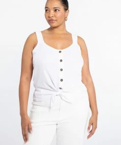Sanctuary Clothing Golden Hour Top White Inclusive Collection Summer