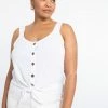 Sanctuary Clothing Golden Hour Top White Inclusive Collection Summer
