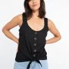 Sanctuary Clothing Golden Hour Top Black