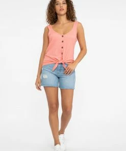 Sanctuary Clothing Golden Hour Top Shell Pink