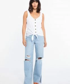 Sanctuary Clothing Golden Hour Top White