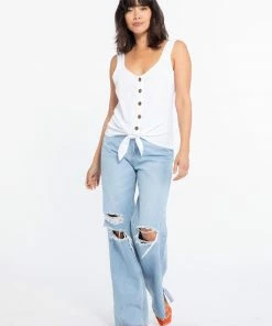 Sanctuary Clothing Golden Hour Top White