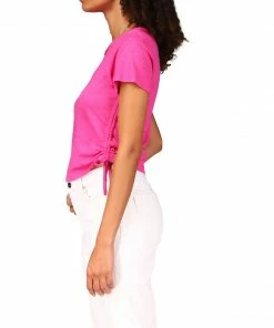 Sanctuary Clothing Side Drawstring Tee Tart 8 Sanctuary Clothing Side Drawstring Tee Tart