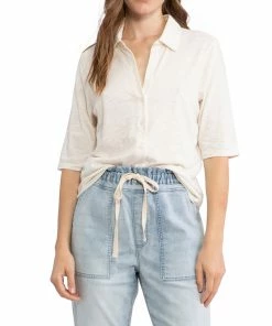 Sanctuary Clothing Laid Back Tee Buttercream Summer