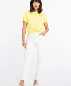 Sanctuary Clothing Slow Tide Twist Tee Sunshine Summer