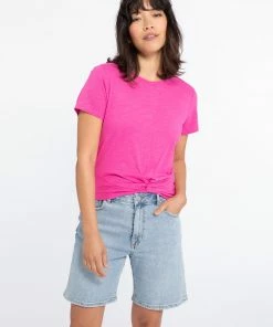 Sanctuary Clothing Slow Tide Twist Tee Tart Summer 6 Sanctuary Clothing Slow Tide Twist Tee Tart Summer