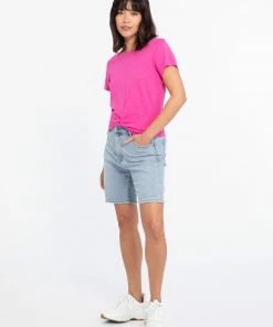 Sanctuary Clothing Slow Tide Twist Tee Tart Summer