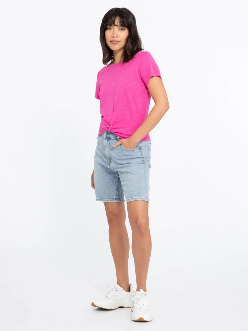 Sanctuary Clothing Slow Tide Twist Tee Tart Summer 2 Sanctuary Clothing Slow Tide Twist Tee Tart Summer