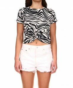 Sanctuary Clothing Slow Tide Twist Tee Black Vibration Summer 9 Sanctuary Clothing Slow Tide Twist Tee Black Vibration Summer