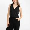 Sanctuary Clothing Flipside Cropped Tank Black