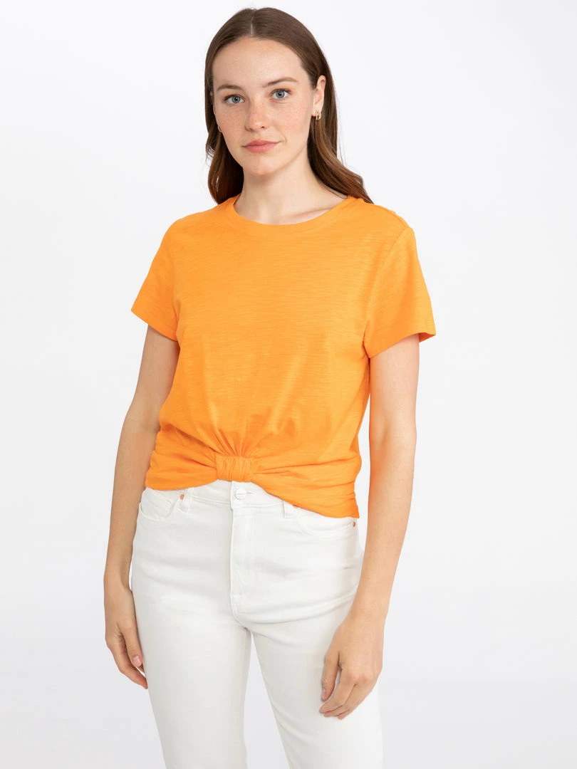 Sanctuary Clothing Summer Dream On Twist Tee Tangerine 3 Sanctuary Clothing Summer Dream On Twist Tee Tangerine