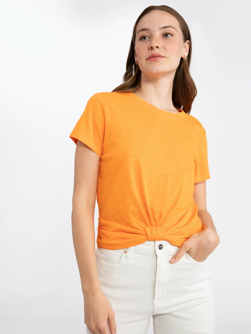 Sanctuary Clothing Summer Dream On Twist Tee Tangerine 2 Sanctuary Clothing Summer Dream On Twist Tee Tangerine
