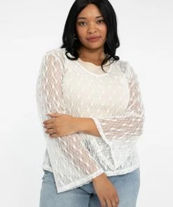 Sanctuary Clothing In The Moment Crochet Top Muslin Inclusive Collection Summer