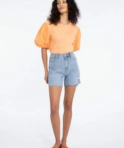 Sanctuary Clothing Cloud Control Tee Washed Melon