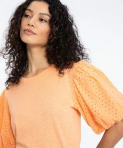 Sanctuary Clothing Cloud Control Tee Washed Melon