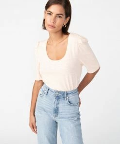 Sanctuary Clothing Full Bloom Scoop Tee Clay Summer