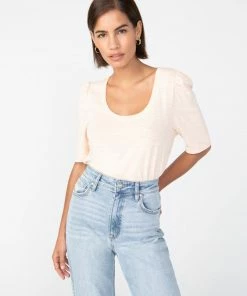 Sanctuary Clothing Full Bloom Scoop Tee Clay Summer