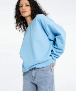 Sanctuary Clothing Iconic Sweatshirt Blue Breeze