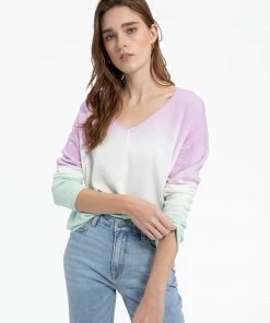 Sanctuary Clothing Horizon Sweater Petal Mist Ombre