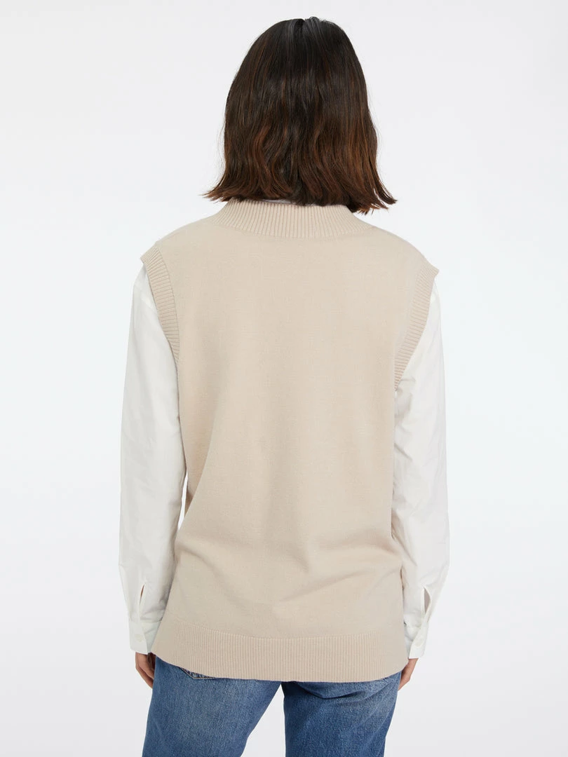 Sanctuary Clothing BFF Sweater Vest Bare 3 Sanctuary Clothing BFF Sweater Vest Bare