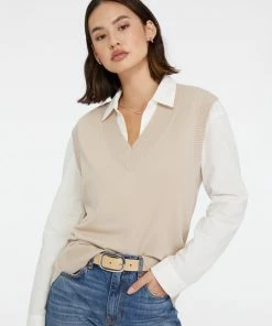 Sanctuary Clothing BFF Sweater Vest Bare