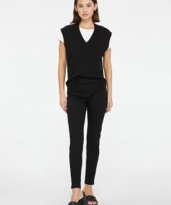 Sanctuary Clothing BFF Sweater Vest Black