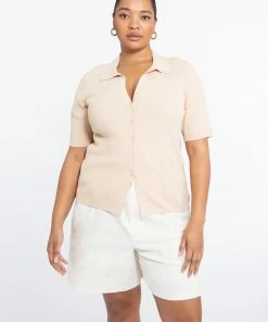 Sanctuary Clothing Summer Easy To Love Sweater Clean Sand Inclusive Collection