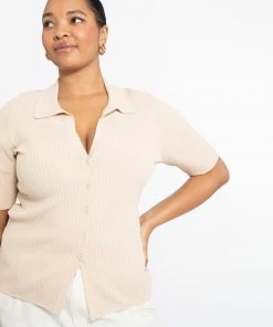 Sanctuary Clothing Summer Easy To Love Sweater Clean Sand Inclusive Collection