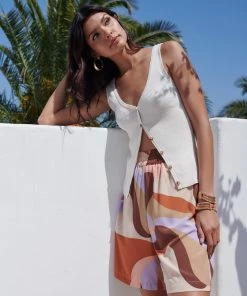 Sanctuary Clothing Sweetheart Rib Sweater Muslin Summer