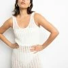 Sanctuary Clothing Openwork Crochet Dress Muslin Summer