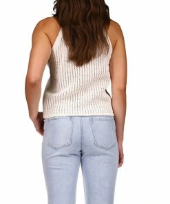 Sanctuary Clothing Sunseeker Crochet Tank Muslin Summer