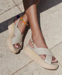 Sanctuary Footwear All Smiles Platform Sandal Clean Sand Summer