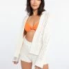 Sanctuary Clothing Summer Seashell Crochet Cardi Muslin